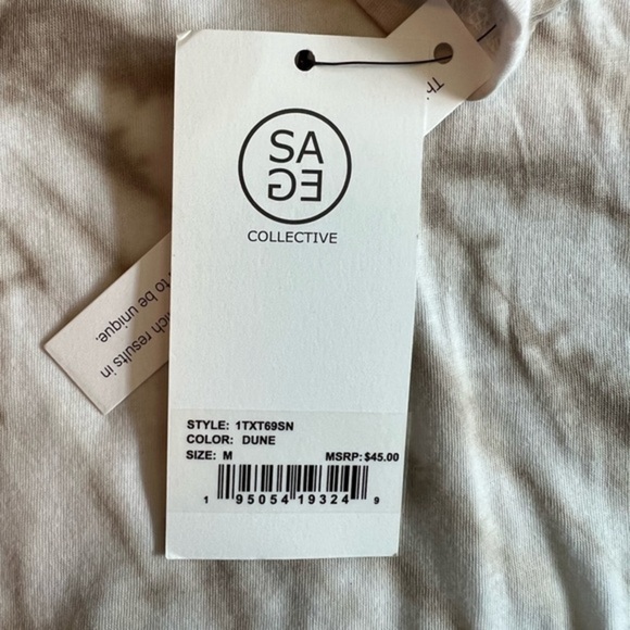 SAGE Tie Dye top! - Picture 7 of 8